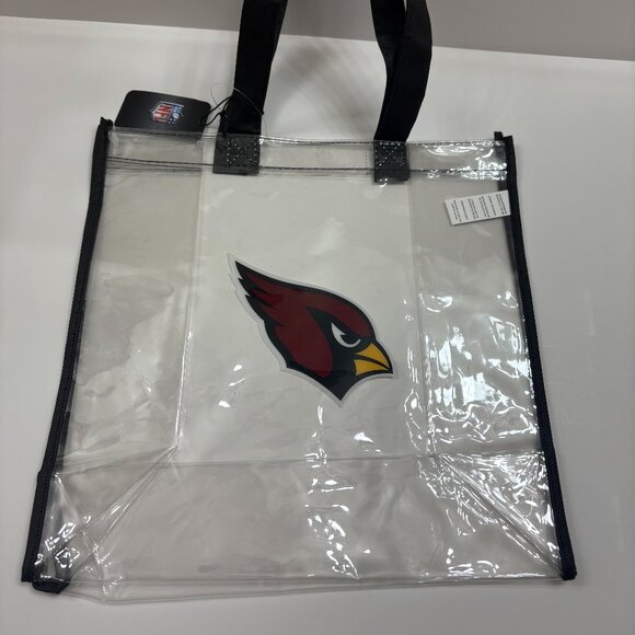 Arizona Cardinals Official NFL Clear Tote - Stadium Approved - NWT - Picture 3 of 5